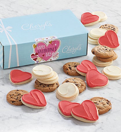 Happy Valentine’s Day Cookie Bow Boxes
